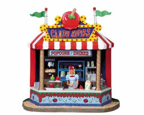 2009 11 christmas buildings carnival candyapple lemax christmas buildings